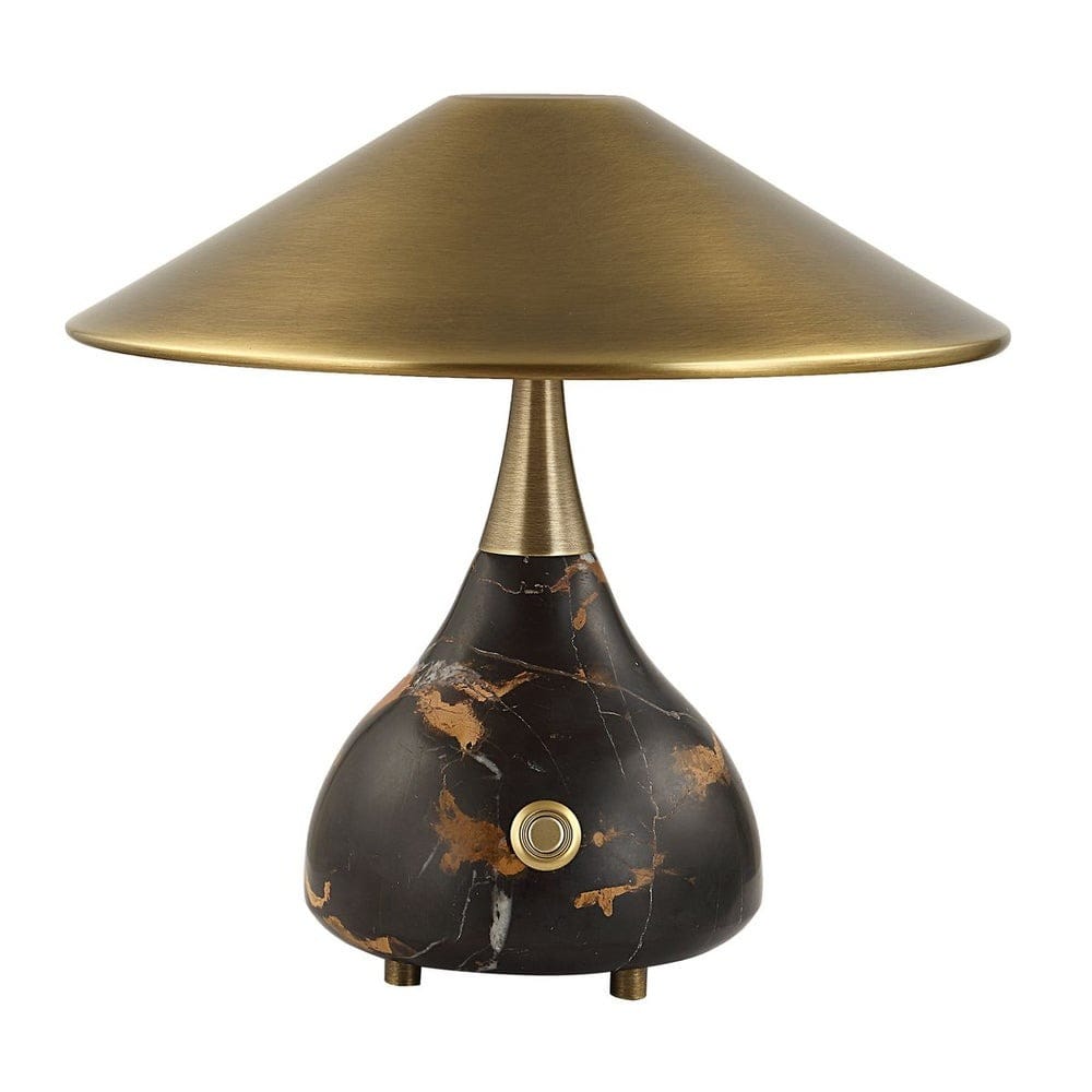 Uttermost Lighting Kiss Rechargeable Mini Lamp in Michelangelo Marble House of Isabella UK