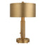 Uttermost Lighting Knurl Mini Lamp - Brass House of Isabella UK