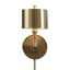 Uttermost Lighting Knurl Wall Light - Brass House of Isabella UK