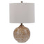 Uttermost Lighting Lagos Rustic Table Lamp House of Isabella UK