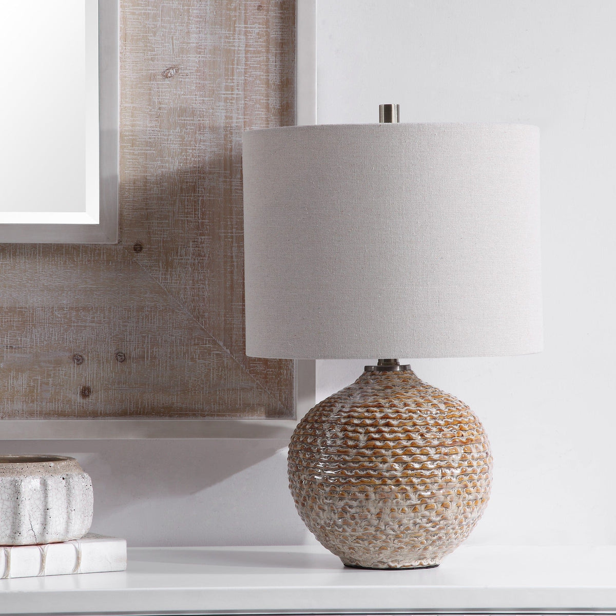 Uttermost Lighting Lagos Rustic Table Lamp House of Isabella UK