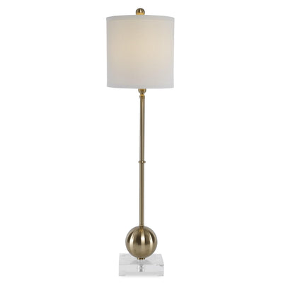 Uttermost Lighting Laton Brass Buffet Lamp House of Isabella UK