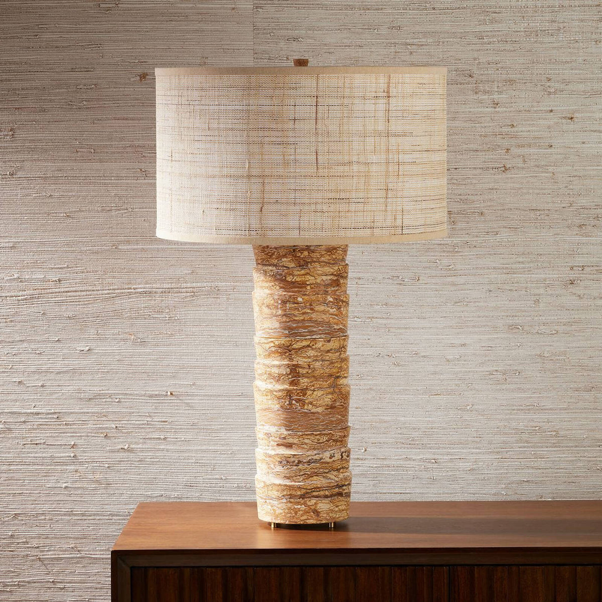 Uttermost Lighting Layered Core Table Lamp House of Isabella UK