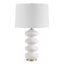 Uttermost Lighting Liora White Table Lamp House of Isabella UK