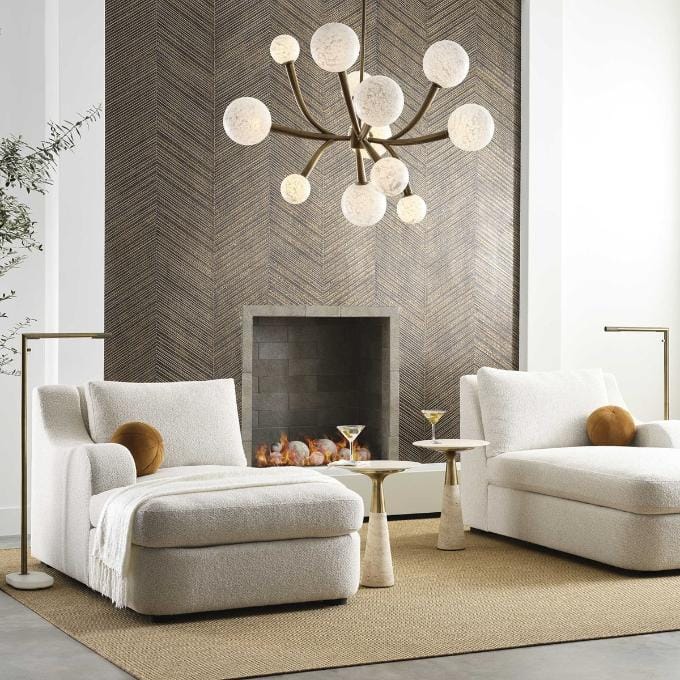 Uttermost Lighting Lunar 12 Light Pendant House of Isabella UK