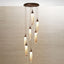 Uttermost Lighting Lunar Drops 7 Light LED Pendant House of Isabella UK