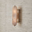 Uttermost Lighting Lustrous 2 Light Wall Sconce in Smoky Alabaster House of Isabella UK