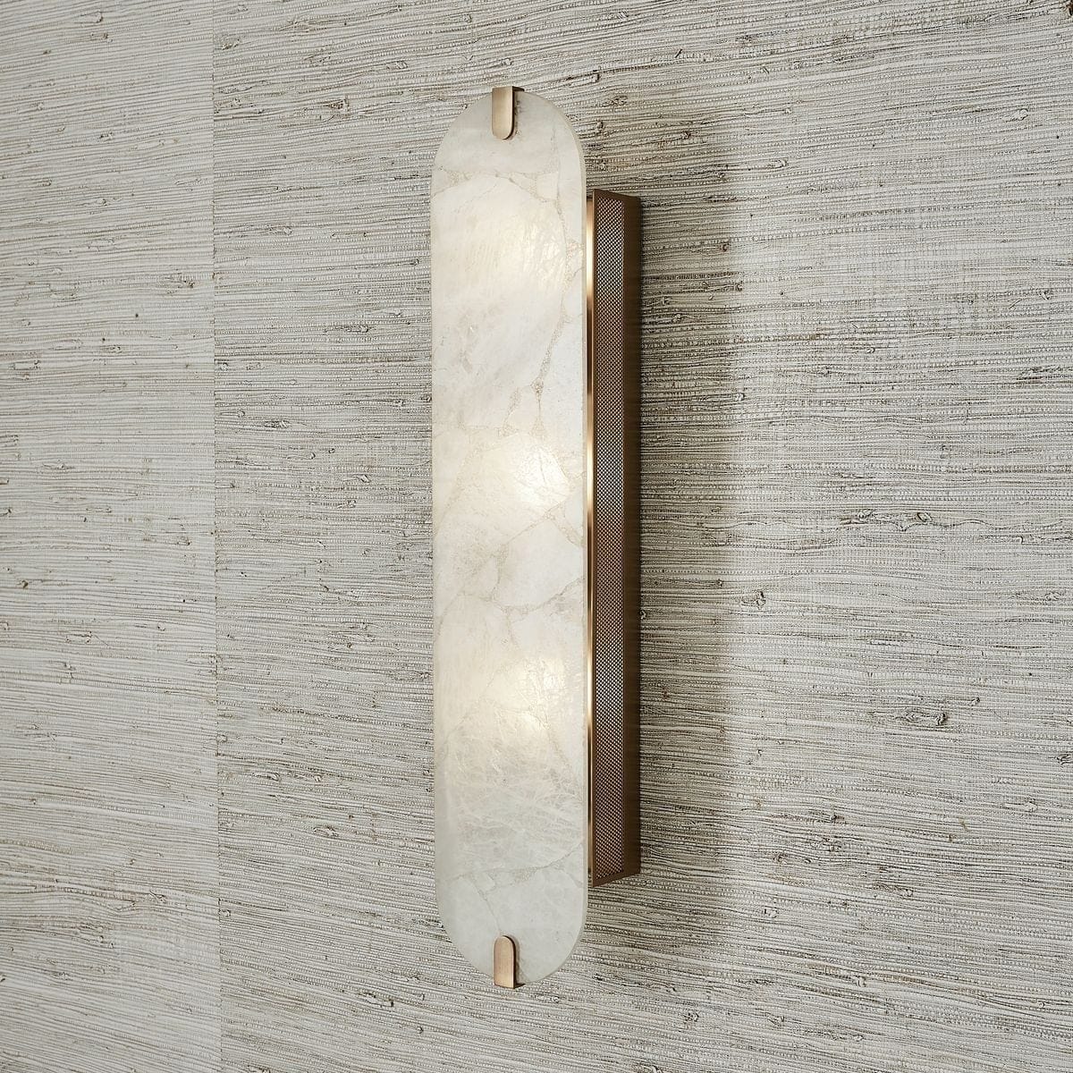 Uttermost Lighting Lustrous 3 Light Wall Sconce in Crystal House of Isabella UK