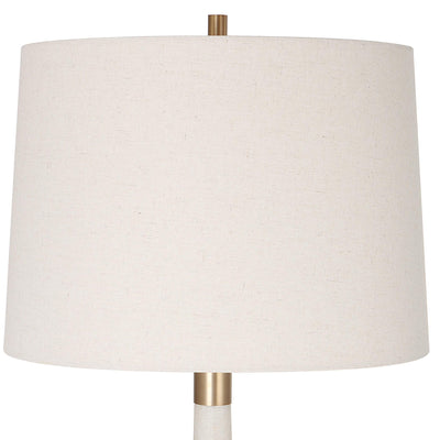 Uttermost Lighting Marille Ivory Stone Table Lamp House of Isabella UK