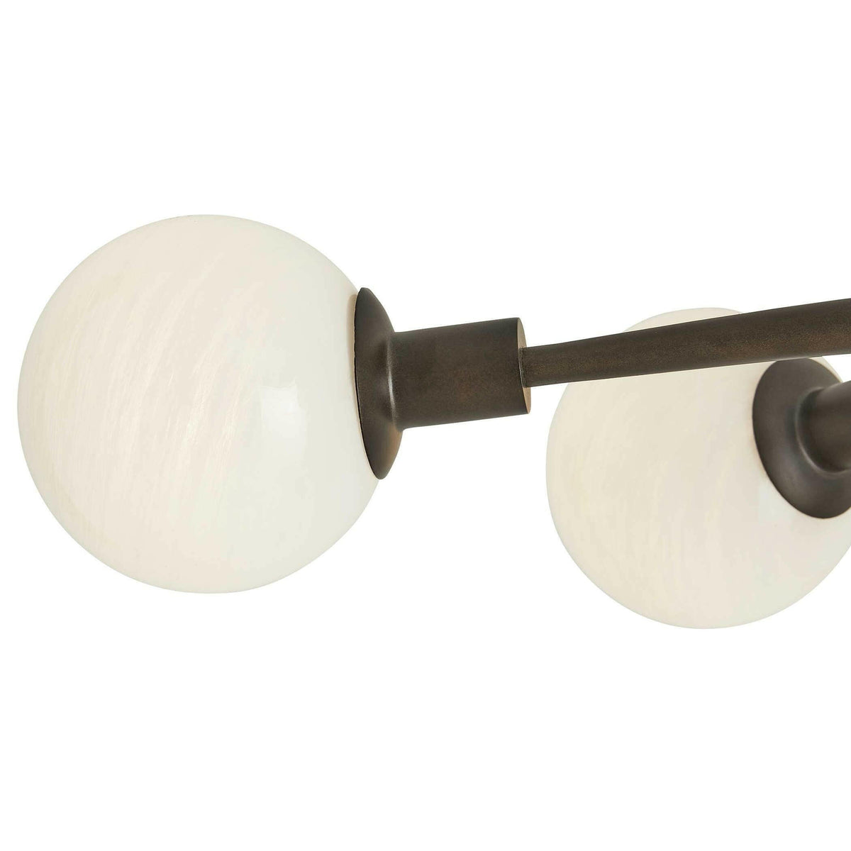 Meandering, 14 Lt Pendant - Bronze.