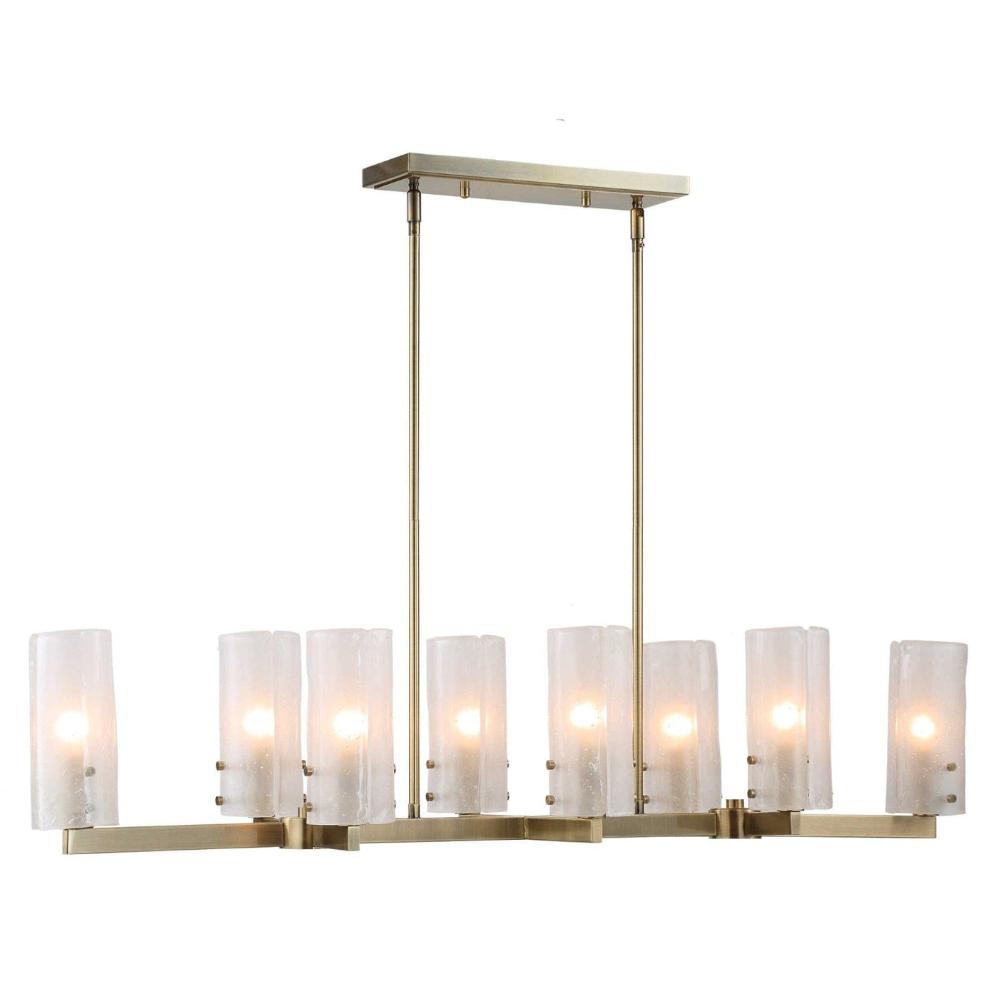 Uttermost Lighting Mistie, 8 Light Linear Chandelier House of Isabella UK