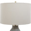 Uttermost Lighting Monacan Gray Textured Table Lamp House of Isabella UK