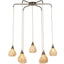 Uttermost Lighting Monsoon 7 Light Chandelier House of Isabella UK