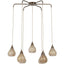Uttermost Lighting Monsoon 7 Light Chandelier House of Isabella UK