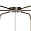 Uttermost Lighting Monsoon 7 Light Chandelier House of Isabella UK