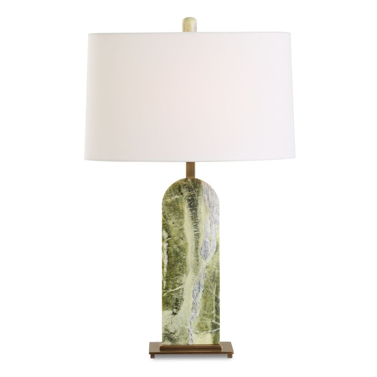 Uttermost Lighting Moorea Green Marble Table Lamp House of Isabella UK