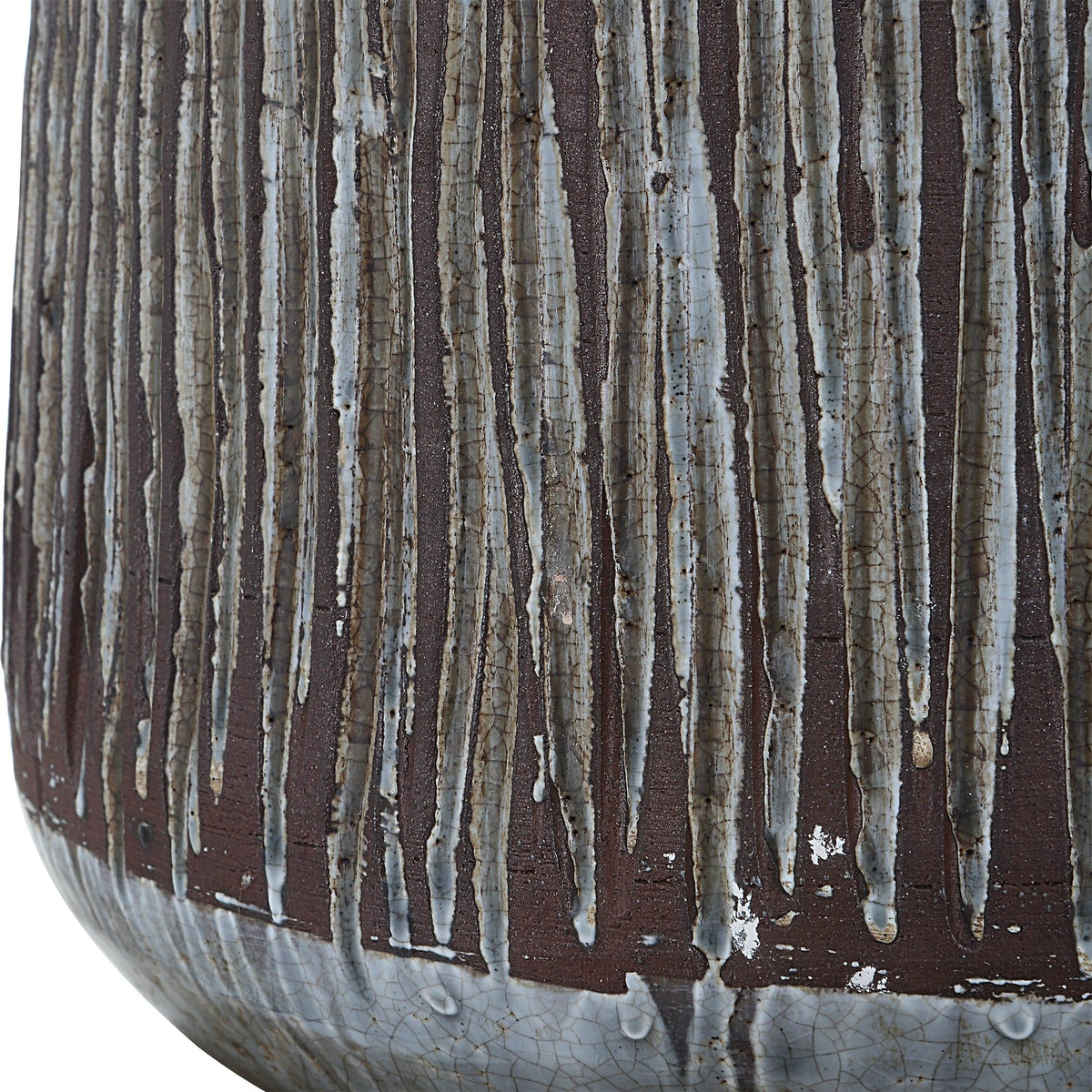 Uttermost Lighting Neolithic Blue-Gray Table Lamp House of Isabella UK