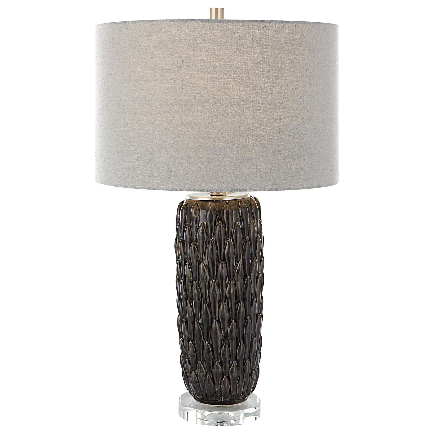 Uttermost Lighting Nettle Textured Table Lamp House of Isabella UK