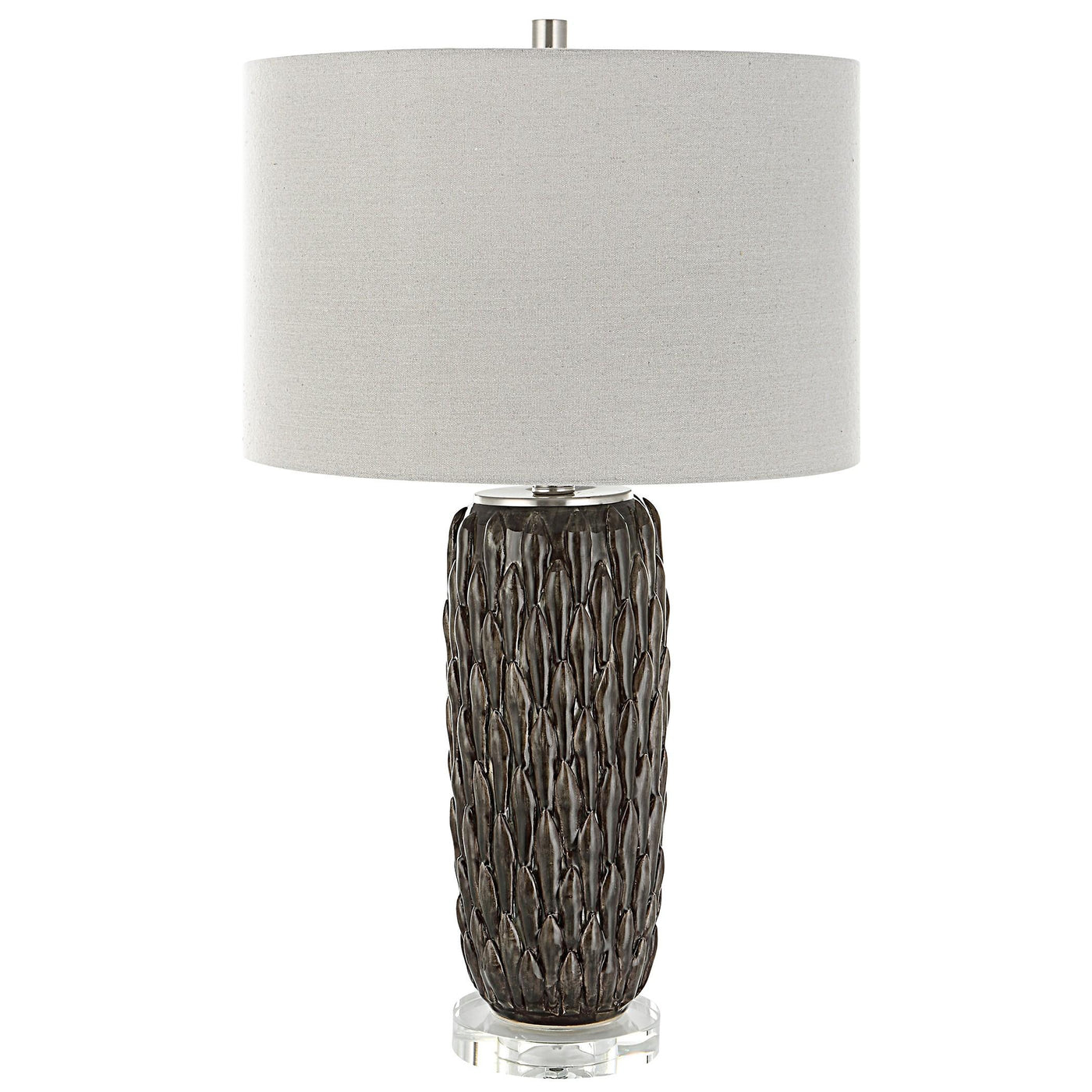 Uttermost Lighting Nettle Textured Table Lamp House of Isabella UK