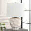 Uttermost Lighting On Edge Chalk White Table Lamp House of Isabella UK