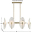 Uttermost Lighting Opal Wand 6 Light LED Pendant House of Isabella UK