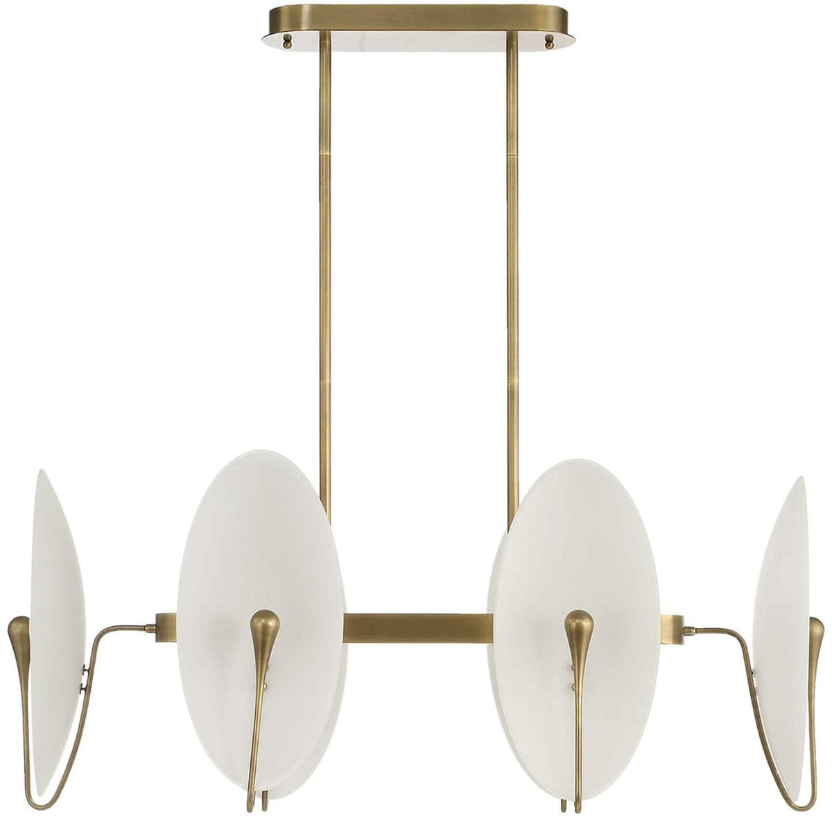 Uttermost Lighting Opal Wand 6 Light LED Pendant House of Isabella UK