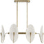 Uttermost Lighting Opal Wand 6 Light LED Pendant House of Isabella UK