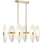 Uttermost Lighting Opal Wand 6 Light LED Pendant House of Isabella UK