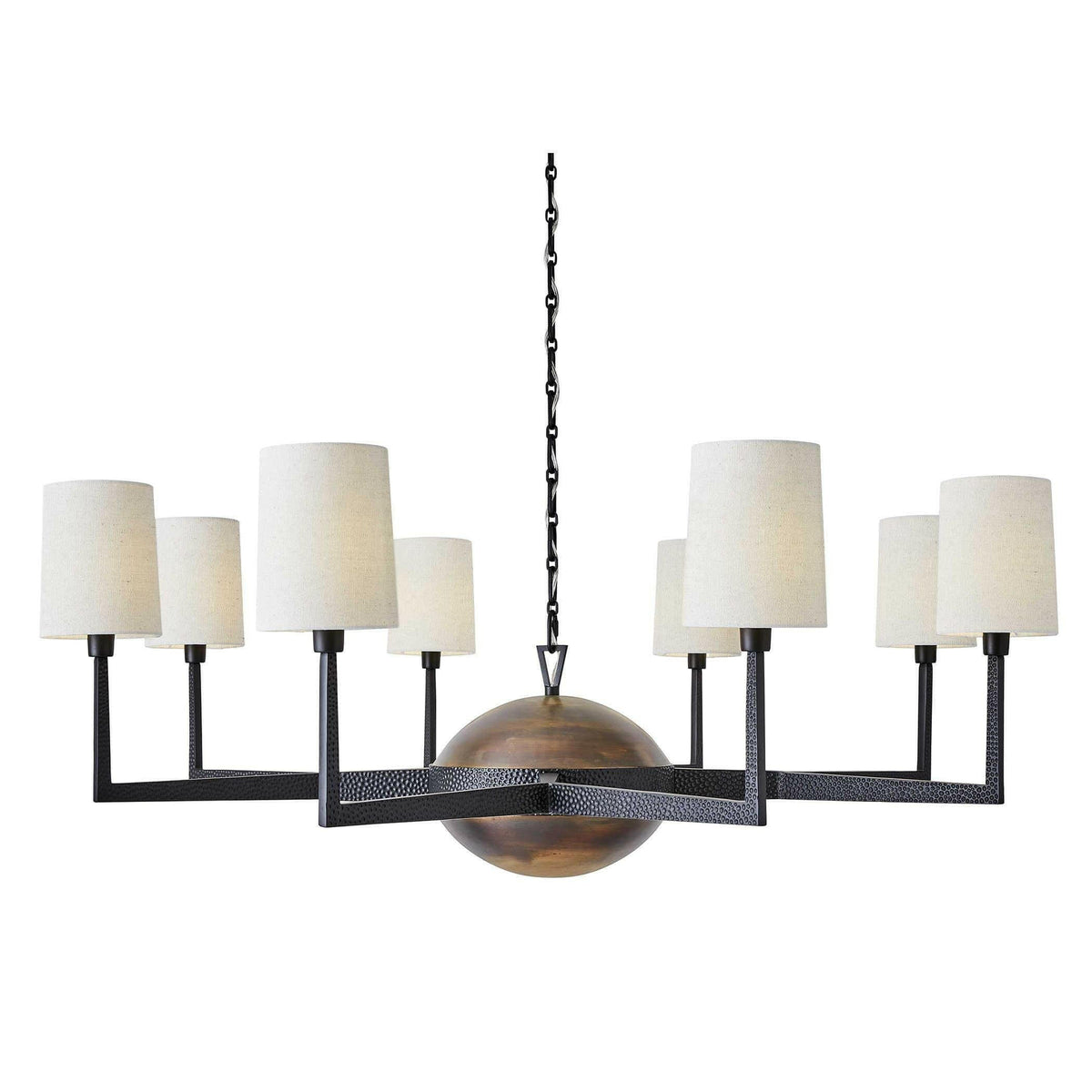 Open Arms, 8 Lt Chandelier.