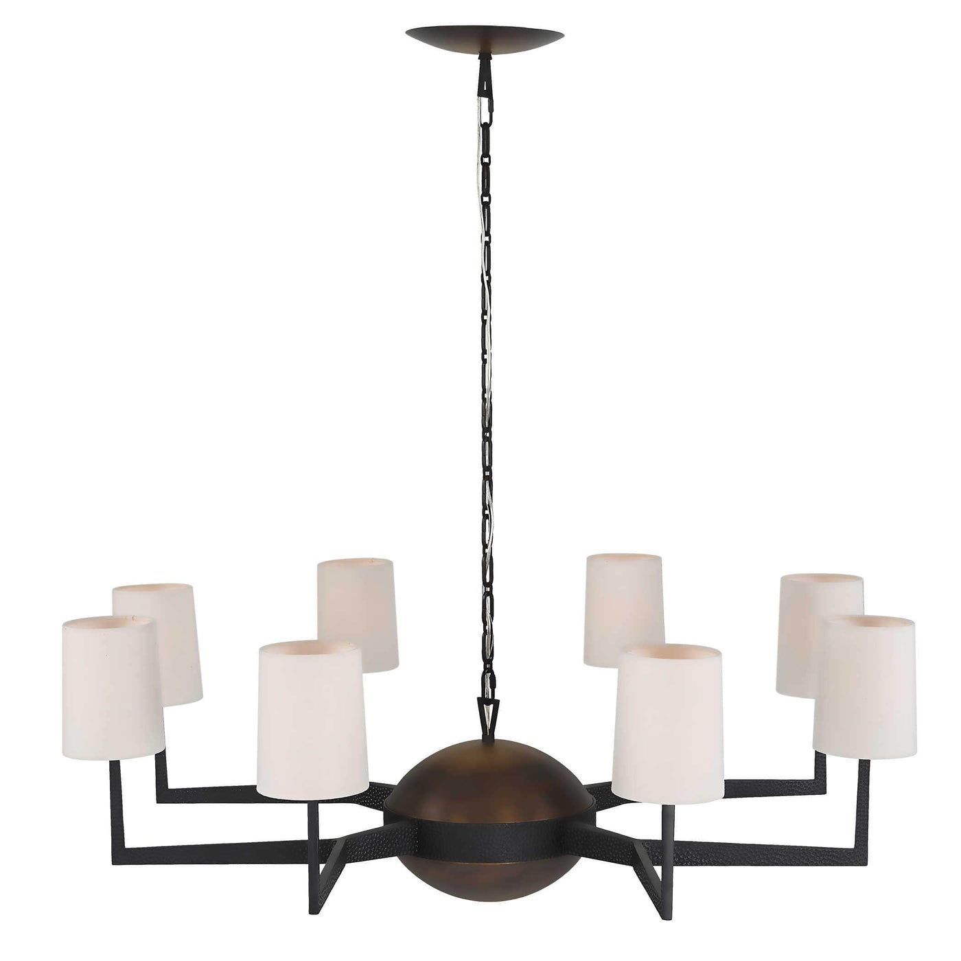 Uttermost Lighting Open Arms, 8 Lt Chandelier House of Isabella UK