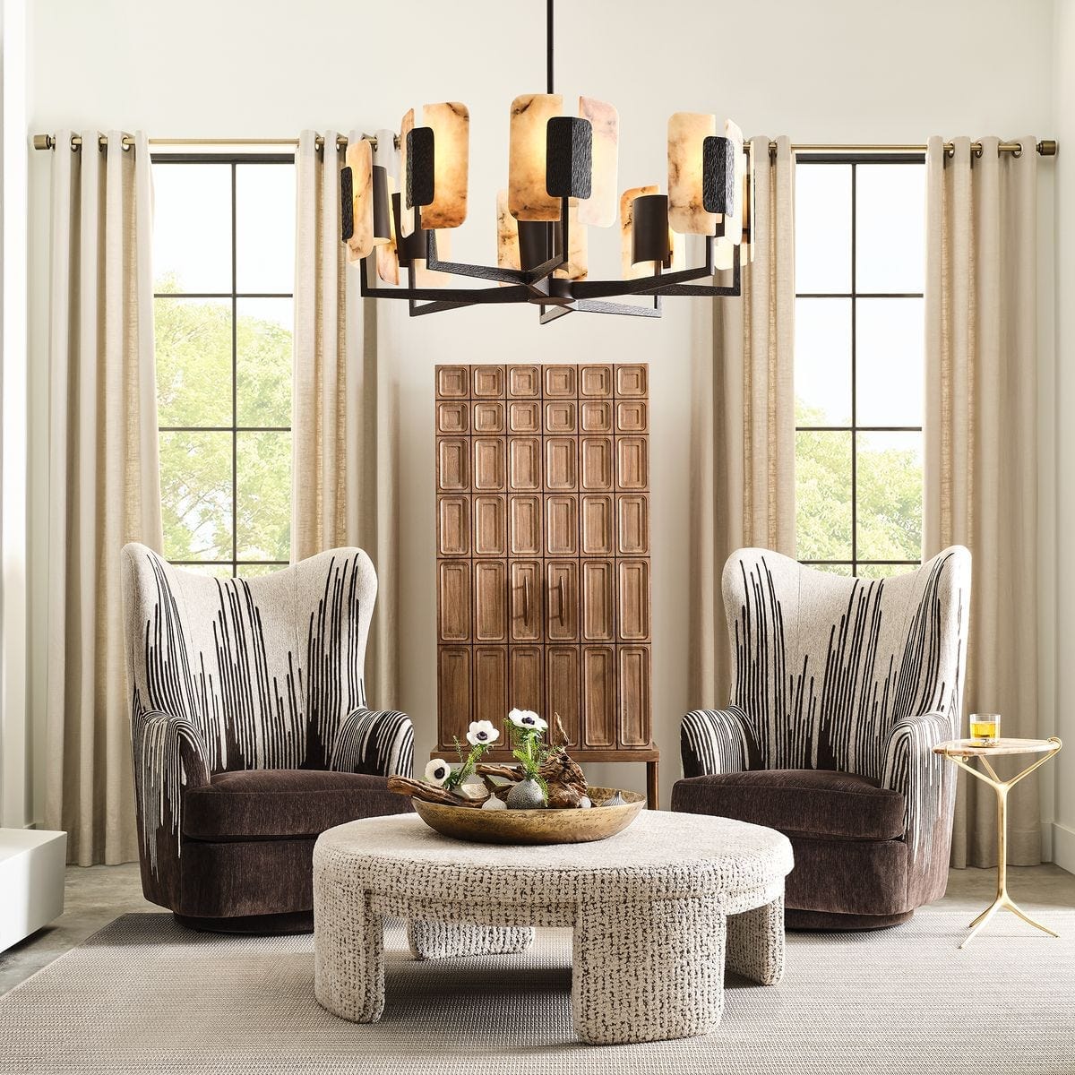 Uttermost Lighting Open Book 8 Light Chandelier House of Isabella UK