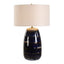 Uttermost Lighting Orleans Blue Glaze Table Lamp House of Isabella UK