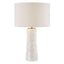 Uttermost Lighting Pavlova Glossy White Table Lamp House of Isabella UK
