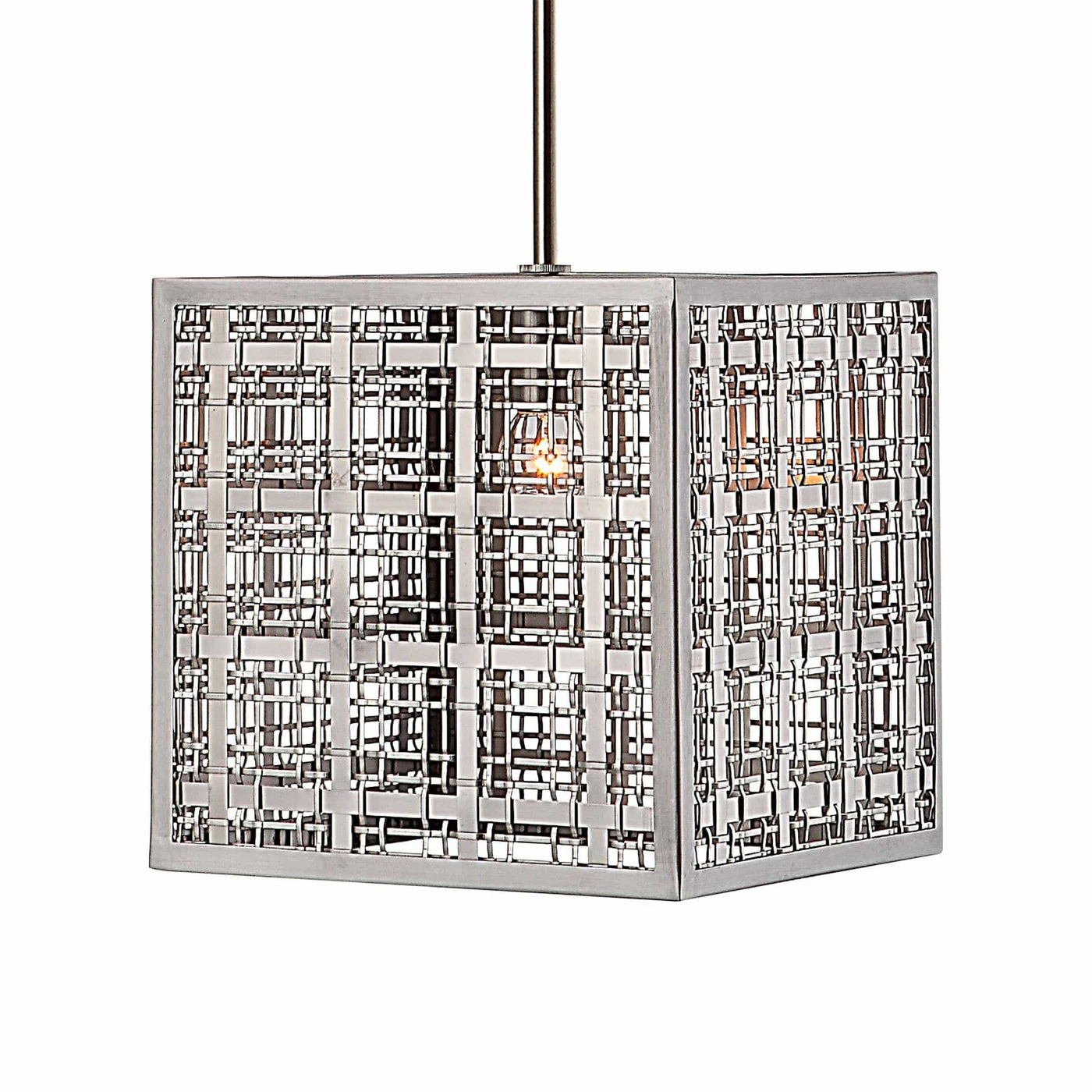 Uttermost Lighting Pendleton 1 Light Nickel Pendant House of Isabella UK