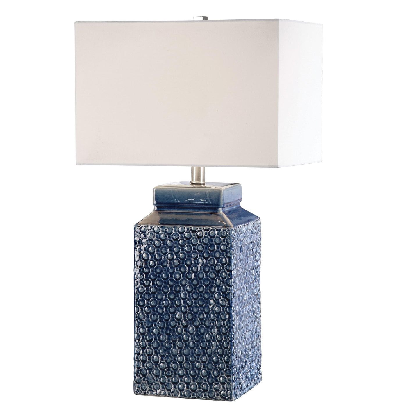 Uttermost Lighting Pero Sapphire Blue Lamp House of Isabella UK