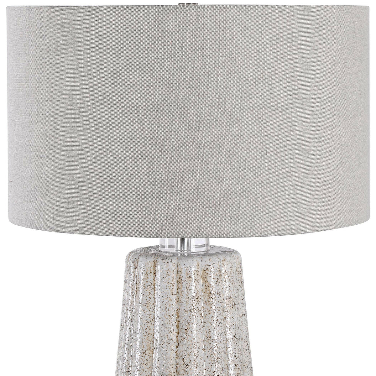 Pikes Stone-ivory Table Lamp.