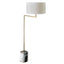Uttermost Lighting Pivot Floor Lamp - Panda Marble/Brass House of Isabella UK
