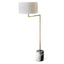 Uttermost Lighting Pivot Floor Lamp - Panda Marble/Brass House of Isabella UK