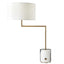 Uttermost Lighting Pivot Table Lamp - Panda Marble/Brass House of Isabella UK