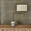 Uttermost Lighting Pivot Table Lamp - Travertine/Bronze House of Isabella UK