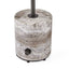 Uttermost Lighting Pivot Table Lamp - Travertine/Bronze House of Isabella UK
