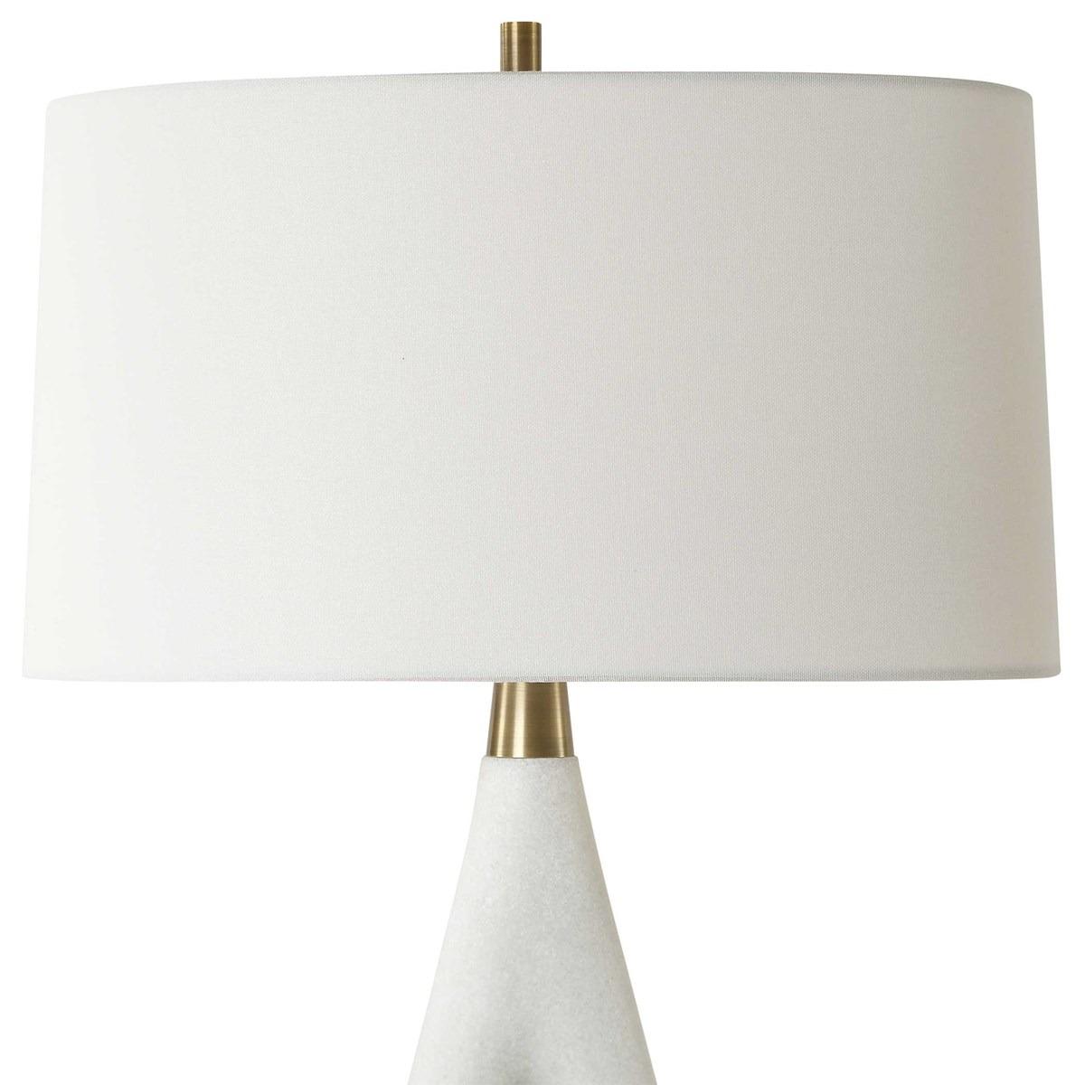 Uttermost Lighting Promenade White Table Lamp House of Isabella UK
