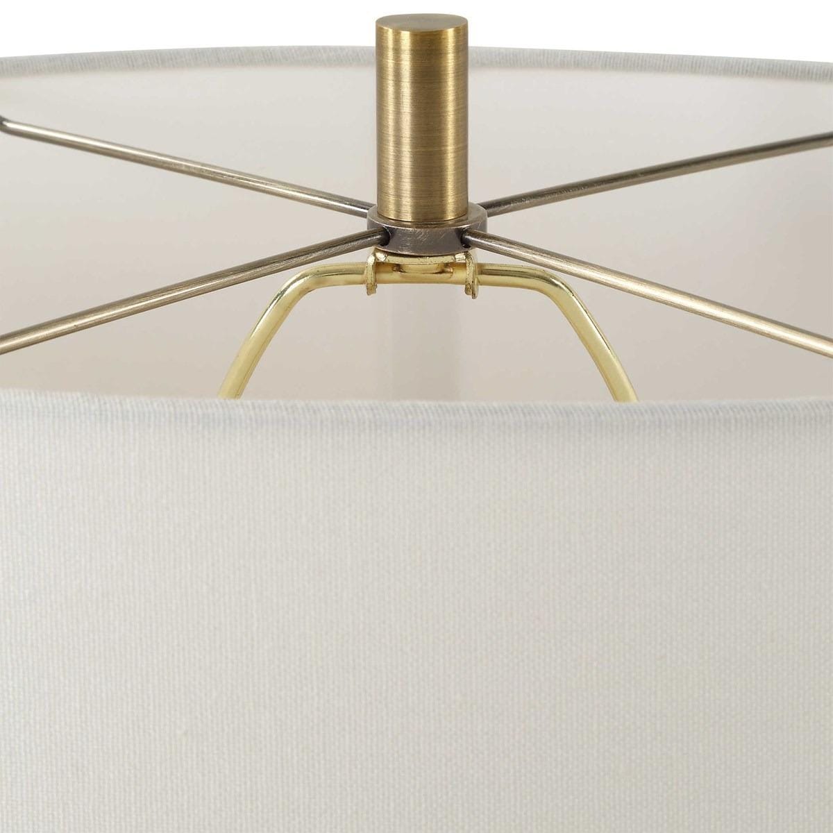 Uttermost Lighting Promenade White Table Lamp House of Isabella UK