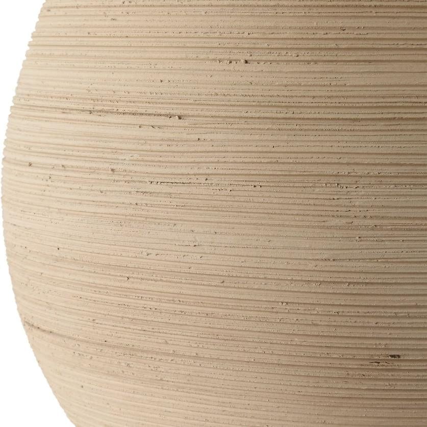 Pueblo Fired Clay Table Lamp.