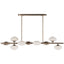 Uttermost Lighting Puft 9 Light Pendant House of Isabella UK