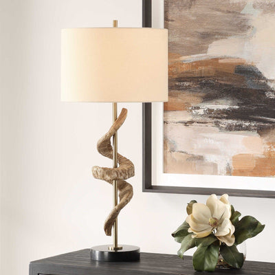 Uttermost Lighting Rams Horn Table Lamp House of Isabella UK