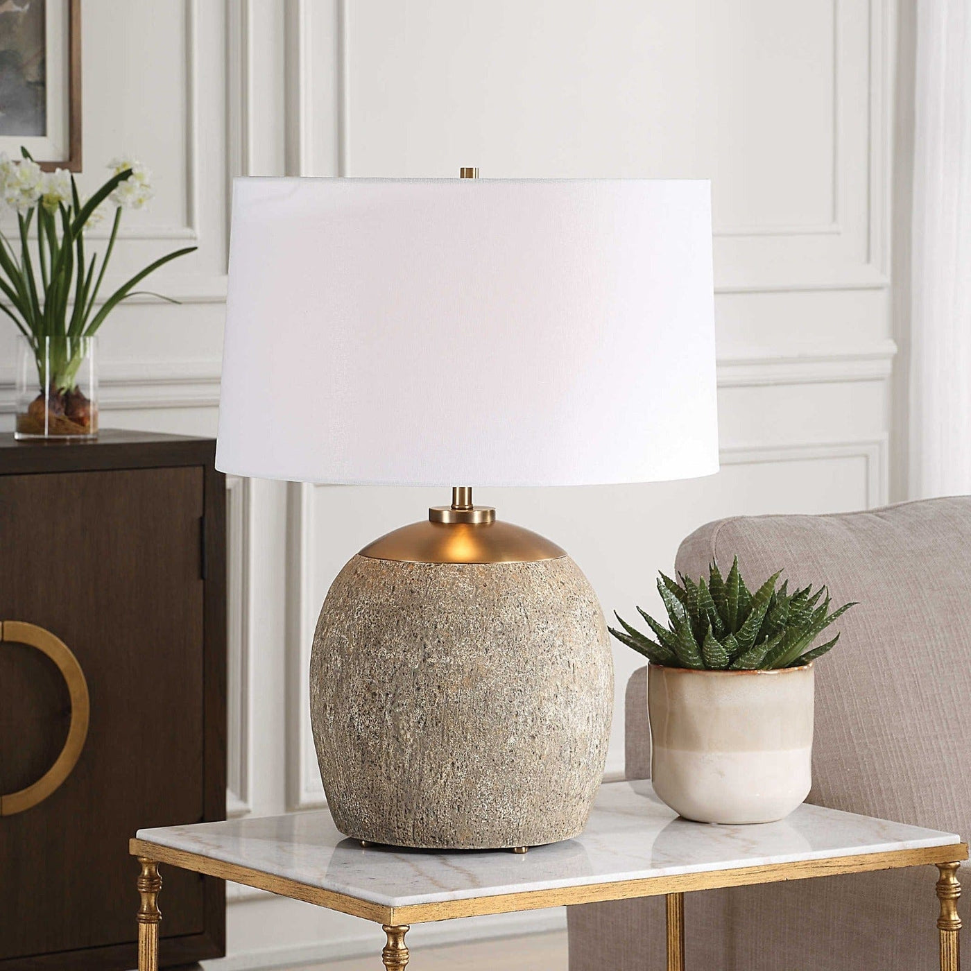 Uttermost Lighting Raylan Table Lamp House of Isabella UK