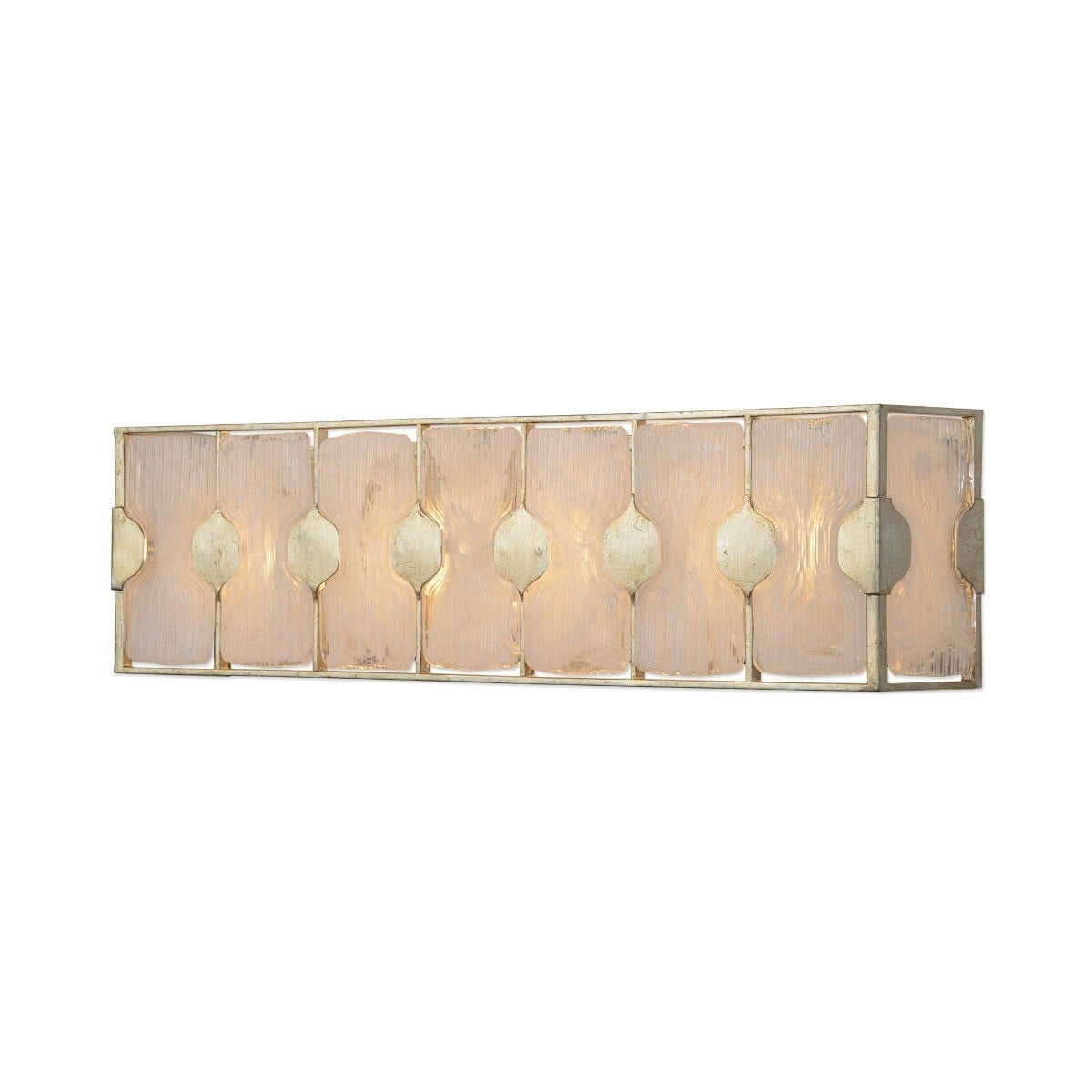 Uttermost Lighting Rene 4 Light Swirl Glass Vanity House of Isabella UK