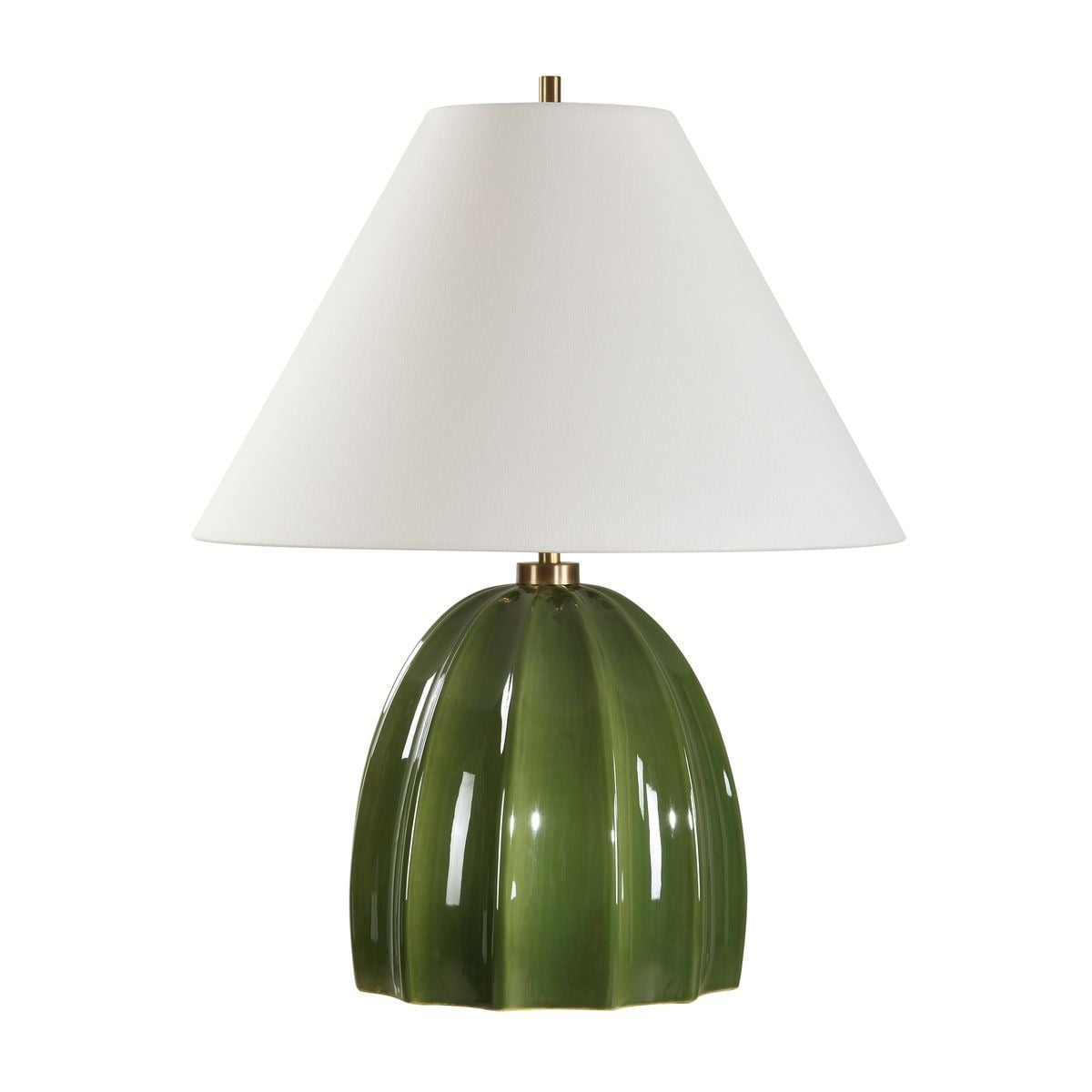 Uttermost Lighting Renna Moss Green Table Lamp House of Isabella UK