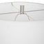 Uttermost Lighting Repetition White Marble Table Lamp House of Isabella UK